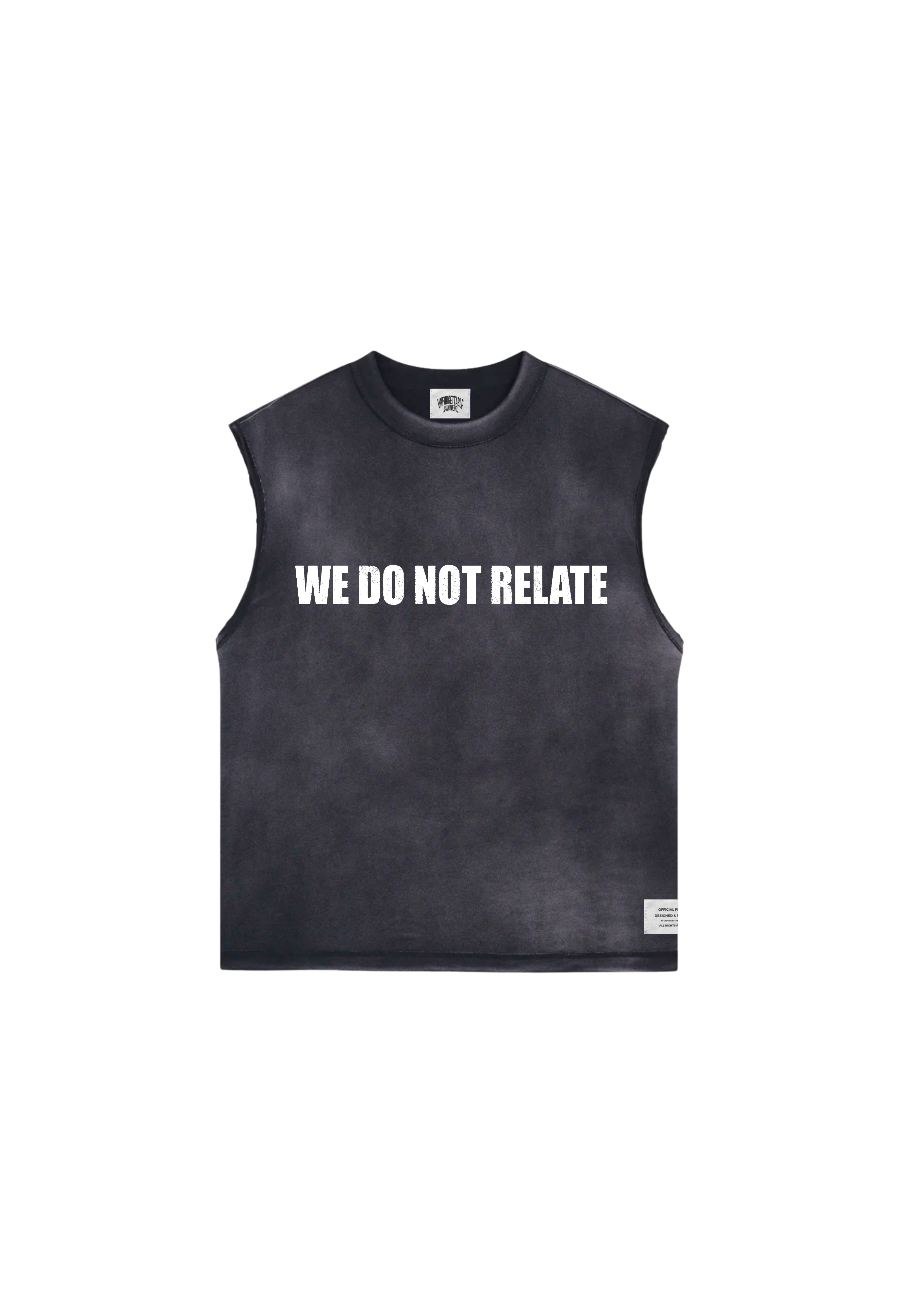 We Do Not Relate Cut-Off Tee
