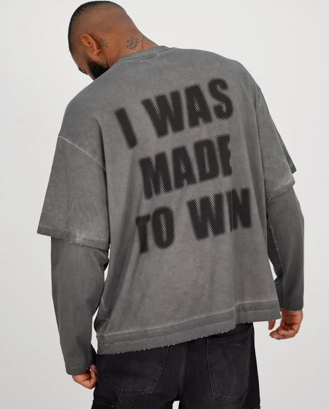 Made To Win Double Sleeve Tee